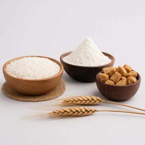 Combo Pack of (Chawal, Aata & Gur)